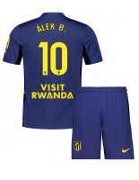 Atletico Madrid Alex Baena #10 Venkovní dres pro děti 2025-26 Krátký Rukáv (+ trenýrky)